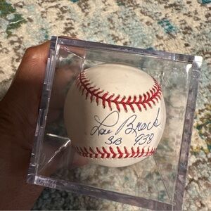The Rolling Stones Autographed Baseball with Red Stitching